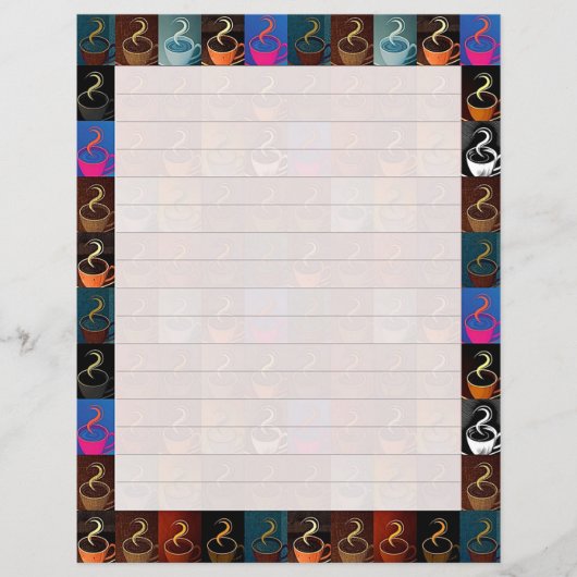 コーヒーカップの文房具 (正面)