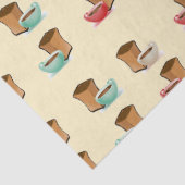 コーヒーカップの模様 薄葉紙 (詳細)