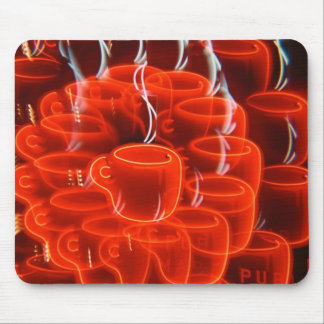 コーヒーカップの狂気 マウスパッド