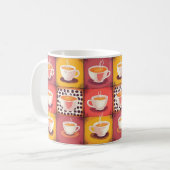 コーヒーカップの芸術 コーヒーマグカップ (正面左)