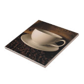 コーヒーカップの芸術 タイル (側面)