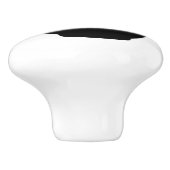 コーヒーカップの蒸気入りアイコン セラミックノブ (側面)