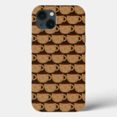 コーヒーカップの電話ケース Case-Mate iPhoneケース (裏面)