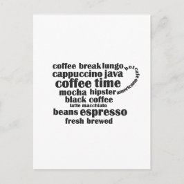 コーヒーカップはがき ポストカード