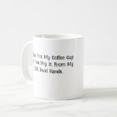 コーヒーカップをやっとけ コーヒーマグカップ (正面左)