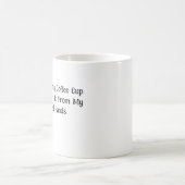 コーヒーカップをやっとけ コーヒーマグカップ (中央)