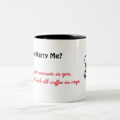 コーヒーカップを持って行ってくれないか ツートーンマグカップ (中央)