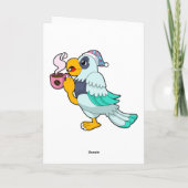 コーヒーカップを持つパラディウム カード (裏面)