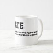 コーヒーカップを食べました コーヒーマグカップ (正面右)