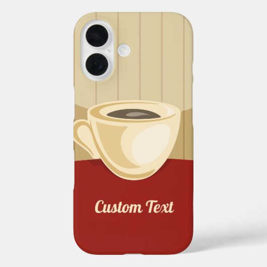 コーヒーカップケース – メイトiPhoneケース Case-Mate iPhoneケース (裏面)