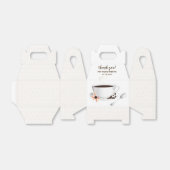 コーヒーカップコーヒー豆 |さん結婚ありがとう フェイバーボックス (折り畳みなし)