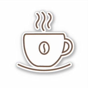 コーヒーカップシール シール