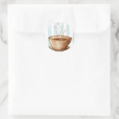 コーヒーカップシール ラウンドシール (バッグ)