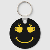 コーヒーカップスマイル キーホルダー (裏面)