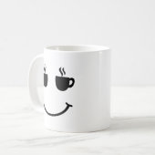 コーヒーカップスマイル コーヒーマグカップ (正面左)