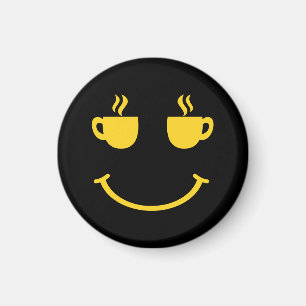 コーヒーカップスマイル マグネット