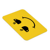 コーヒーカップスマイル マグネット (右側)