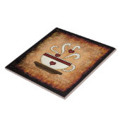 コーヒーカップセラミックキッチンタイル タイル (側面)