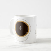 コーヒーカップダイバー コーヒーマグカップ (正面左)