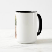 コーヒーカップチャームの子猫 マグカップ (正面右)