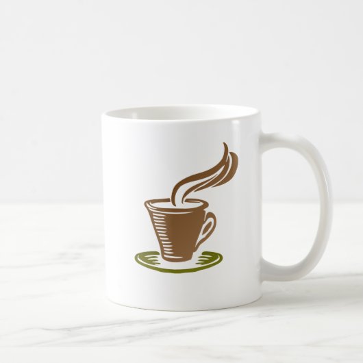 コーヒーカップデザインのコーヒーカップ コーヒーマグカップ (右)