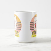 コーヒーカップハート付き引用文 コーヒーマグカップ (中央)