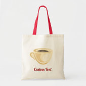コーヒーカップバッグ トートバッグ (正面)