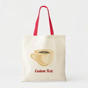コーヒーカップバッグ トートバッグ