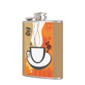 コーヒーカップビニール包まれたフラスコ フラスク (左)