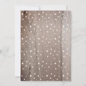 コーヒーカップベビーその冷たいベビーシャワーbyメール 招待状 (裏面)