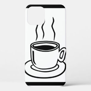 コーヒーカップポップ・アートのアート iPhone 12 PROケース