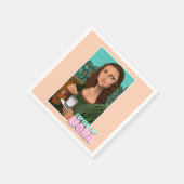 コーヒーカップモナアート スタンダードカクテルナプキン (角)