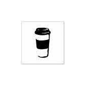 コーヒーカップロイヤリティスタンプ ラバースタンプ (インプリント)
