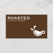 コーヒーカップロゴ ロイヤリティカード (正面)