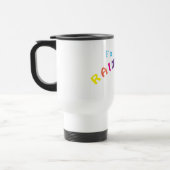 コーヒーカップ予測レインボウ トラベルマグ (左)