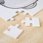 コーヒーカップ付きコアラ ジグソーパズル (側面)