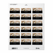 コーヒーカップ住所 シール (フルシート)