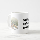 コーヒーカップ前のクラビー コーヒーマグカップ (正面左)