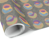 コーヒーカップ包装紙 ラッピングペーパー (ロールコーナー)