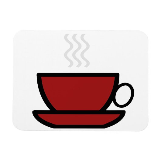 コーヒーカップ可撓磁石 マグネット (横)