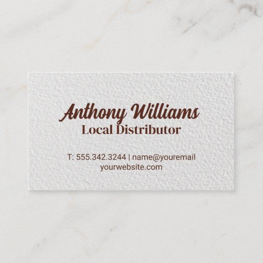 コーヒーカップ文字ロゴ | Beansの背景 名刺 (裏面)