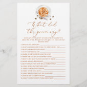 コーヒーカップ新郎は何と言ったブライダルシャワー (正面)