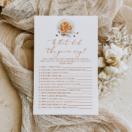 コーヒーカップ新郎は何と言ったブライダルシャワー