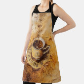 コーヒーカップ時計 エプロン (インサイチュ)