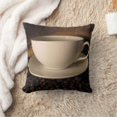コーヒーカップ枕 クッション (ブランケット)