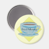 コーヒーカップ磁石 マグネット (正面/裏面)