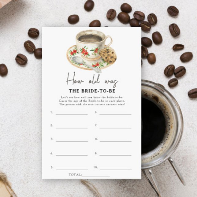 コーヒーカップ花嫁は何歳だった (クリエイターアップロード済み)