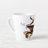 コーヒーカップ カフェラテマグ (左アングル)