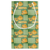 コーヒーカップ、コーヒーポットおよびコーヒー豆 スモールペーパーバッグ (裏面)