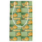 コーヒーカップ、コーヒーポットおよびコーヒー豆 スモールペーパーバッグ (正面)